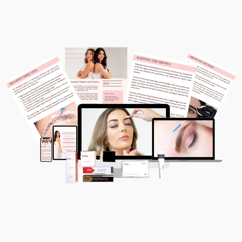 Eyebrow lamination course
