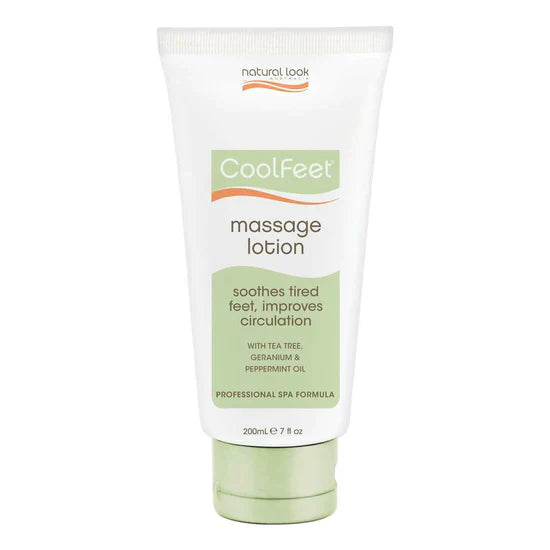 NATURAL LOOK 200ML COOL FEET MASSAGE LOTION