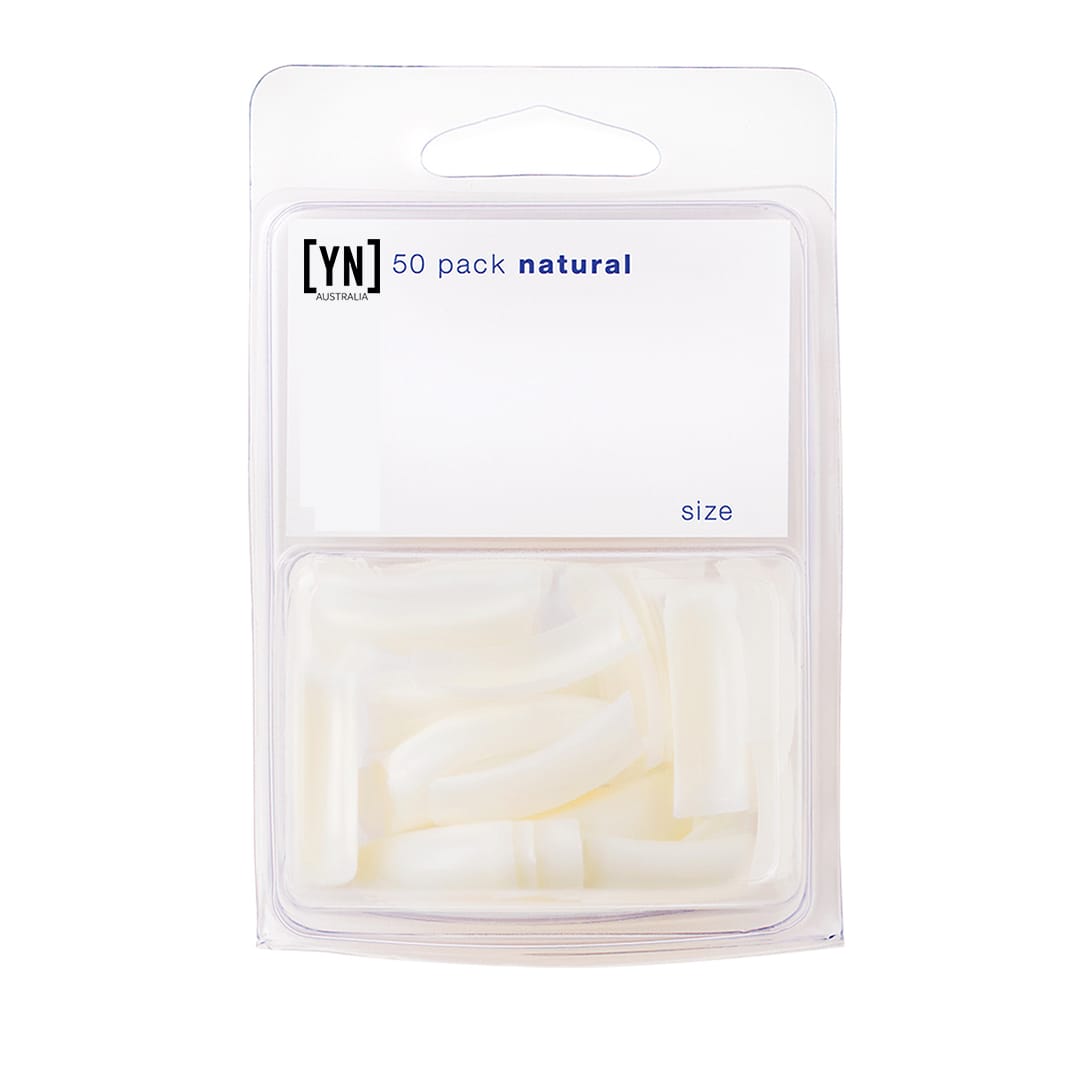 YOUNG NAILS NATURAL TIPS 50 PACK #2