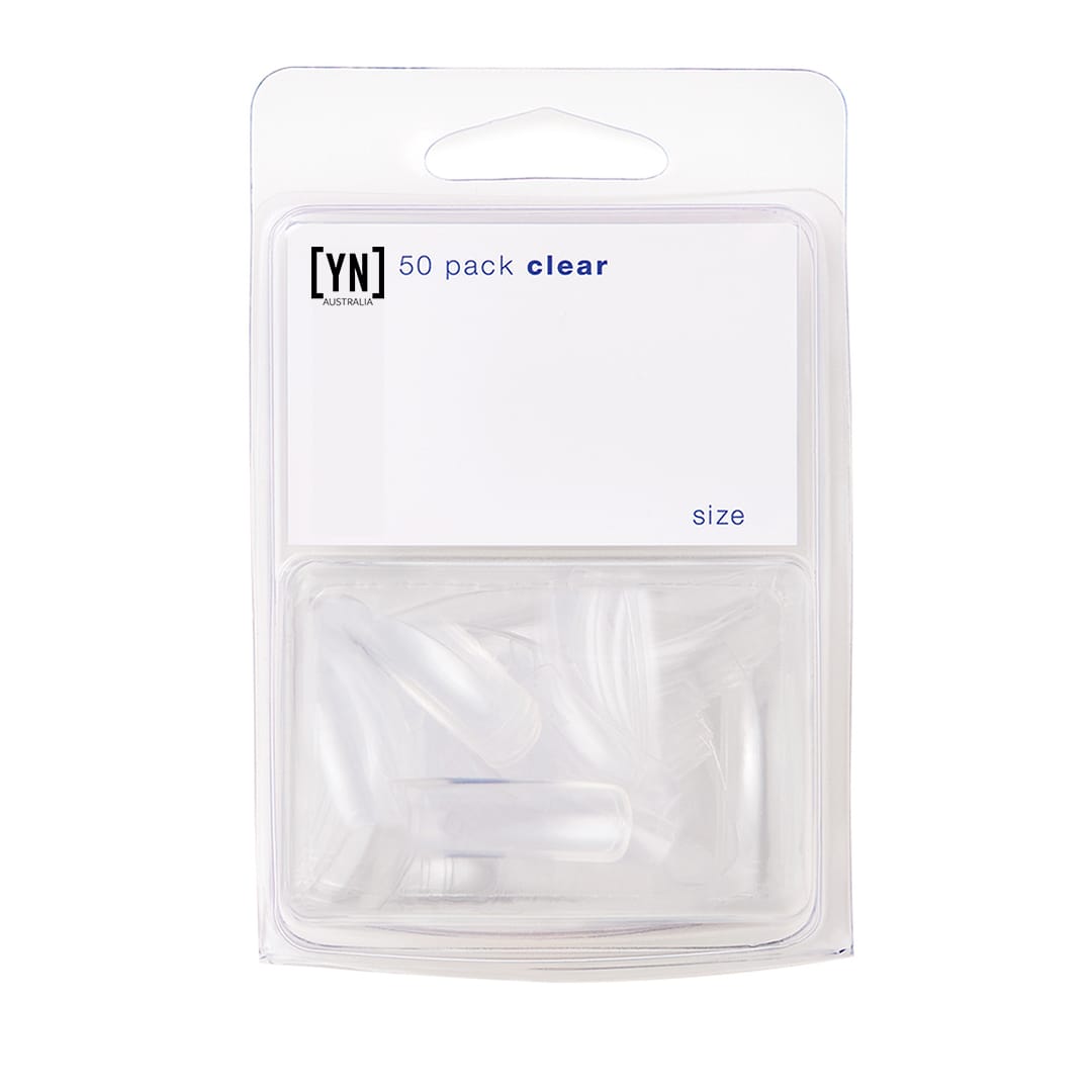 YOUNG NAILS CLEAR TIPS 50 PACK #9
