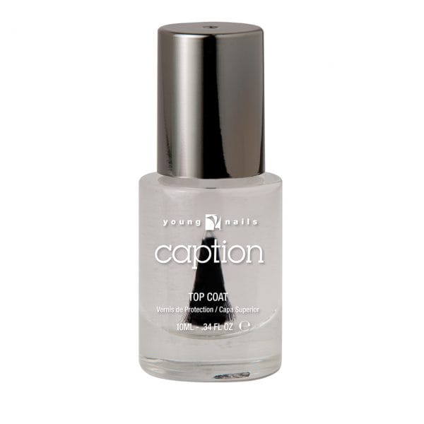 YOUNG NAILS 10ML CAPTION NAIL POLISH TOP COAT