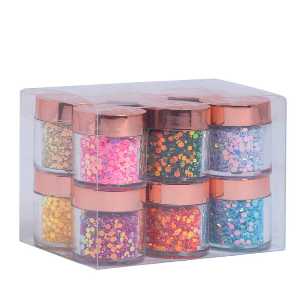 YOUNG NAILS 12 PIECE CONFETTI COLLECTION