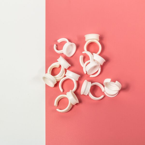 Eyelash Glue Rings 50 Pack - Image 2