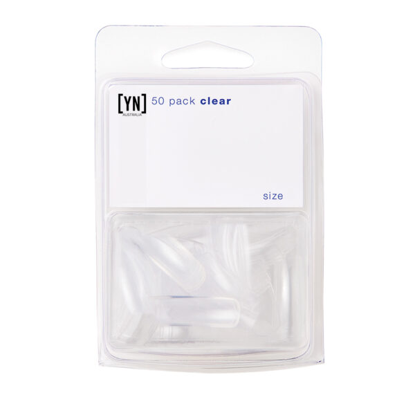YOUNG NAILS CLEAR TIPS 50 PACK #5