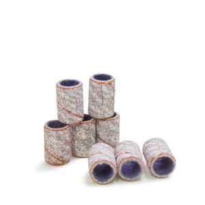 YOUNG NAILS ZEBRA 150 GRIT SANDING BANDS 100 PACK