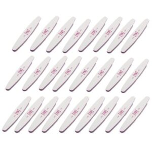 YOUNG NAILS 240/240 GRIT PURPLE COMBO FILE 25 PACK