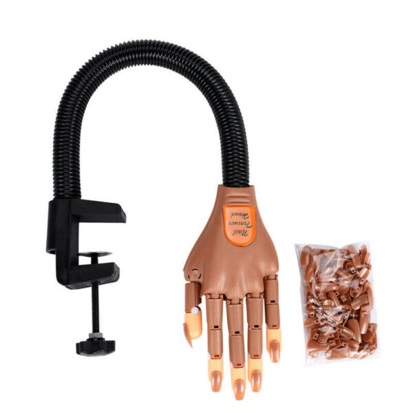 MANNEQUIN NAIL TRAINING HAND WITH REPLACABLE TIPS
