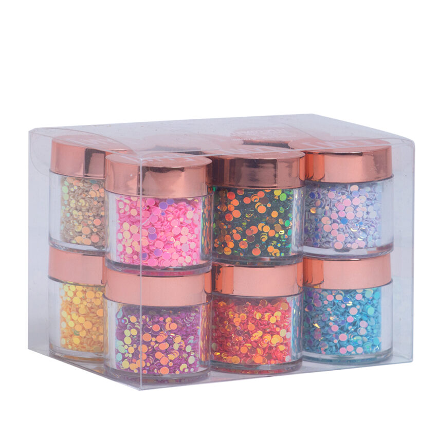 YOUNG NAILS 12 PIECE CONFETTI COLLECTION