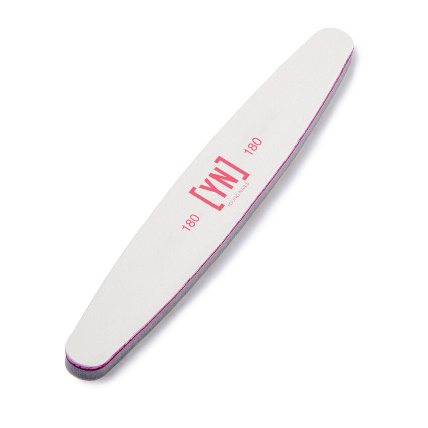 YOUNG NAILS 180/180 GRIT PINK COMBO FILE 25 PACK