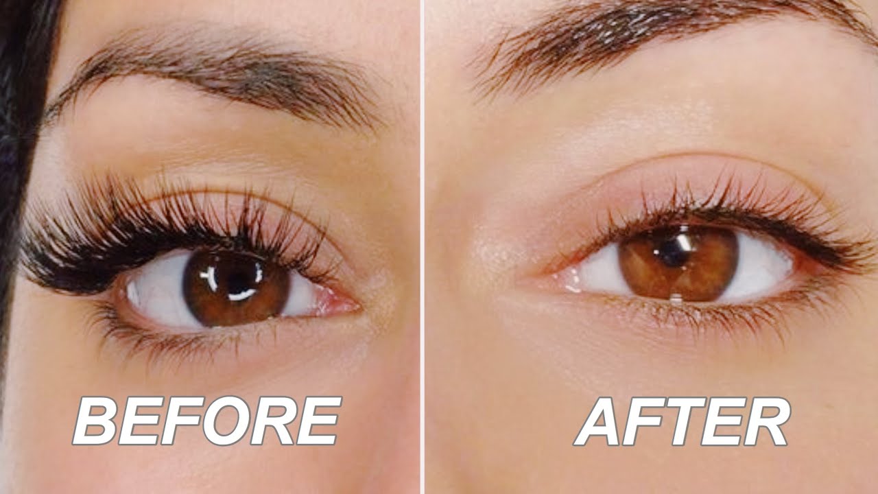 How to Remove Eyelash Extensions at Home Without Damaging Natural Lashes