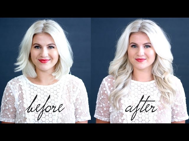 Techniques to Blend Short Hair with Extensions